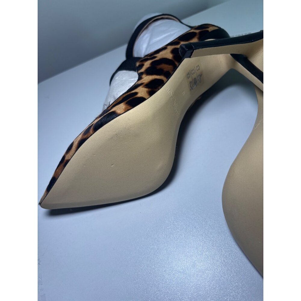 Rachel Zoe 'Jade' Leopard Print Calf Hair Stiletto Heels - Size 6 NIB - Picture 14 of 15